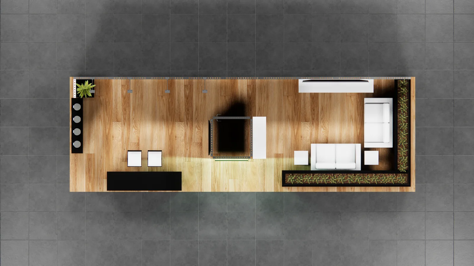 10x30 technology inline trade show exhibit rental in New Orleans — Primary view at the New Orleans convention district